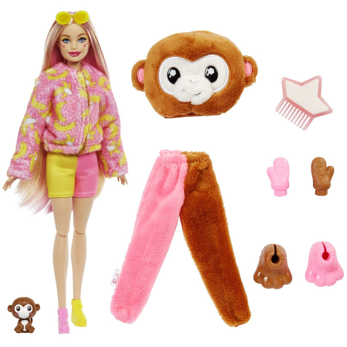 Păpușă Mattel, Barbie Cutie Reveal, Maimuță