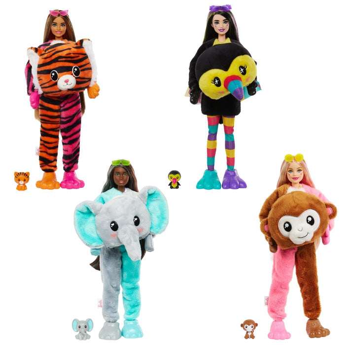 Păpușă Mattel, Barbie Cutie Reveal, Maimuță