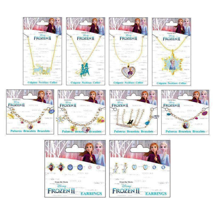 Bijuterie Disney Elsa Frozen 2, model WD20556, culori vibrante, 1 bucată trimisă aleatoriu