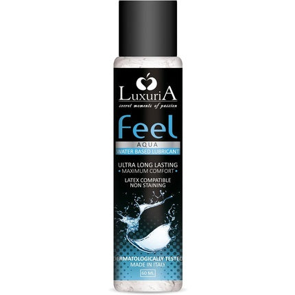 Lubrifiant pe bază de apă, Luxuria, Feel Aqua, 60 ml