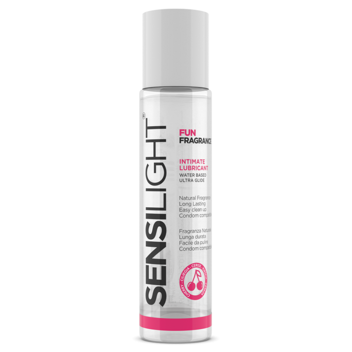 Lubrifiant pe bază de apă, Sense Light, Sensilight Cherry, 60 ml