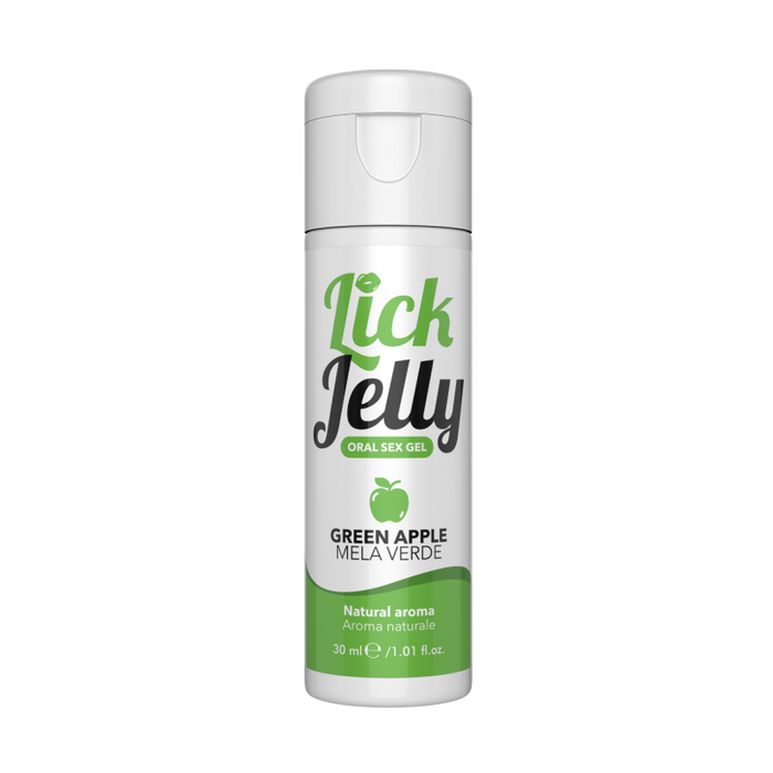 Lubrifiant comestibil, Blick, Lick Jelly, măr verde, 30 ml
