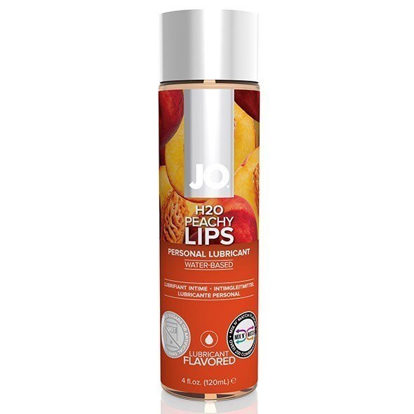 Lubrifiant pe bază de apă, System JO H2O, aromă piersică, 120 ml