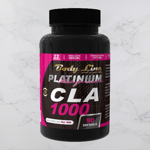 Supliment alimentar, Platinium, CLA 1000, 90 capsule