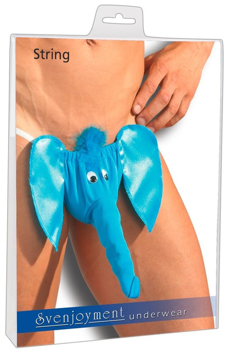 Bandă elastică unisex, Elephant, albastru, mărime universală