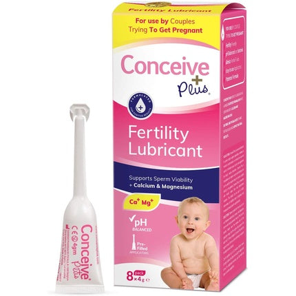 Lubrifiant fertilitate, Conceive Plus, aplicatoare 8 x 4g