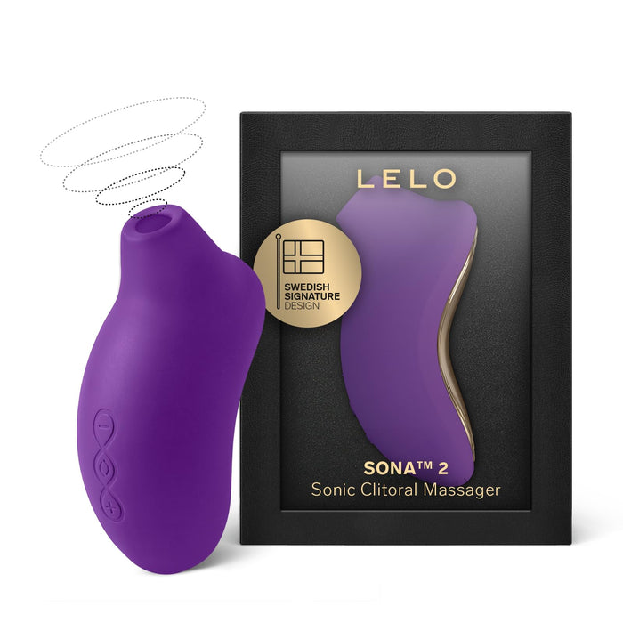 Vibrator sonic, Lelo, SONA 2, violet, silicon