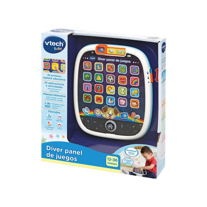 Tabletă Interactivă pentru Bebeluși, Vtech ES, Multicolor