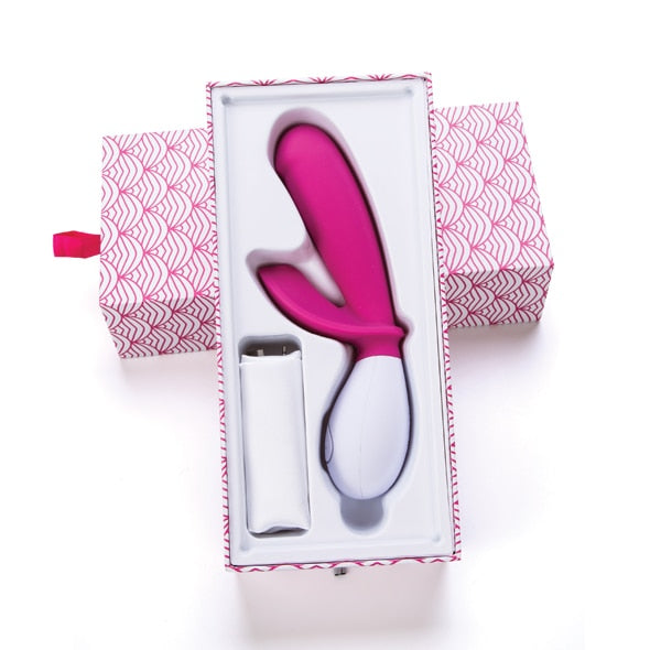Vibrator dual, Lovelife by OhMiBod, Snuggle, silicon roz