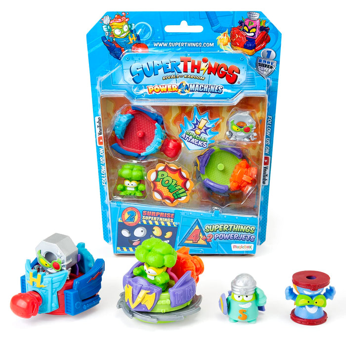 Set figurine, Superthings, PowerJet, multicolor