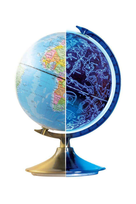 Glob terestru, Buki France, 21 cm, funcție fotosensibilă