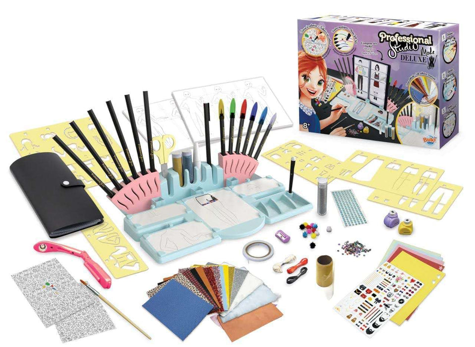 Set creație modă, Buki France, DELUXE, multicolor