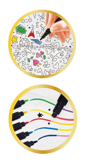Set creație modă, Buki France, DELUXE, multicolor