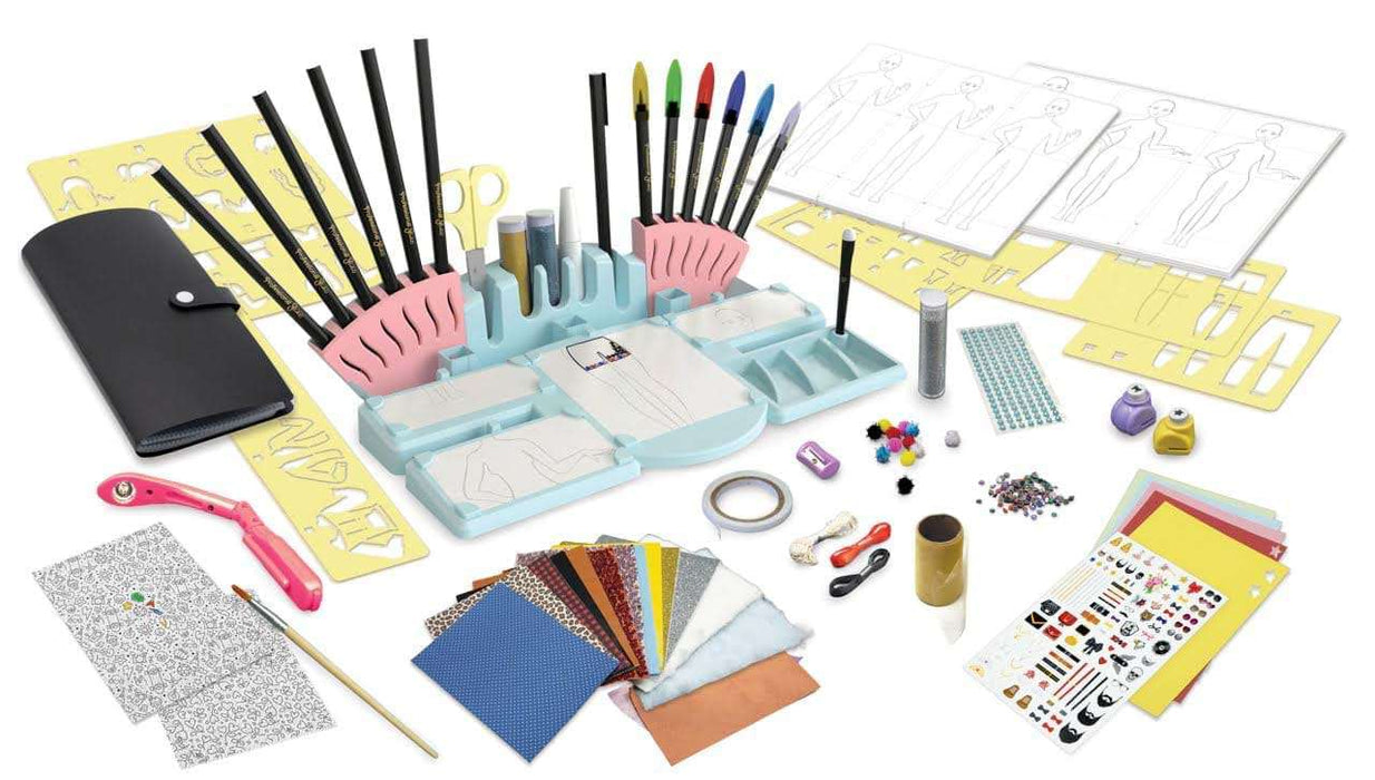 Set creație modă, Buki France, DELUXE, multicolor