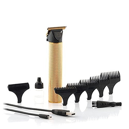 Aparat de tuns reîncărcabil, Innovagoods Stytrim, ergonomic, inox