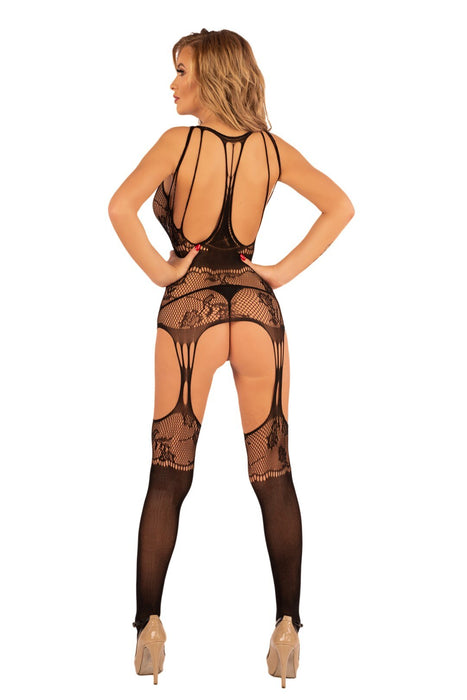 Bodystocking, LivCo Corsetti, Agena, Negru