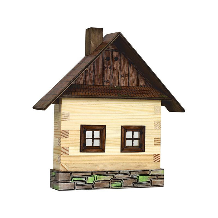 Set construcție lemn, Walachia, Cabana Din Lemn 2B, lemn natural