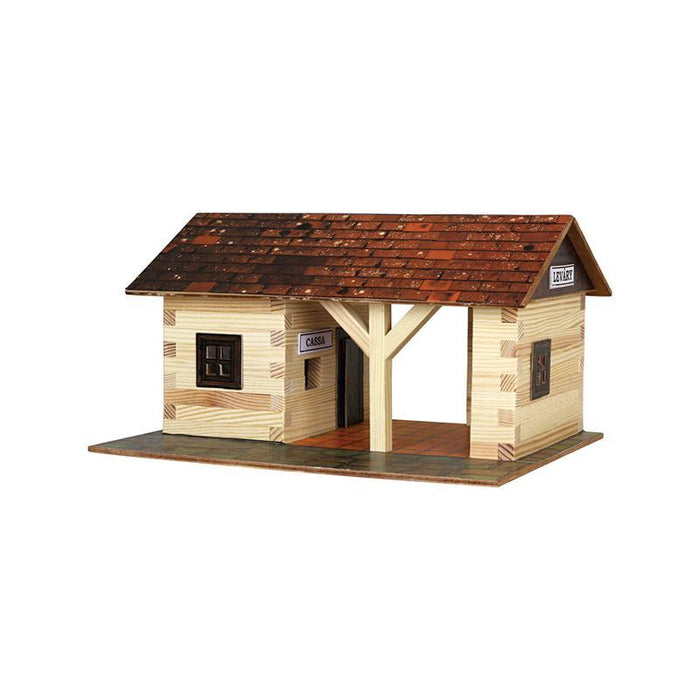 Set construcție arhitectură, Walachia W11, 115 piese lemn