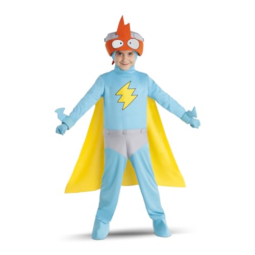 Costum deghizare copii, My Other Me Superthings, Professor K, multicolor, 6-7 ani