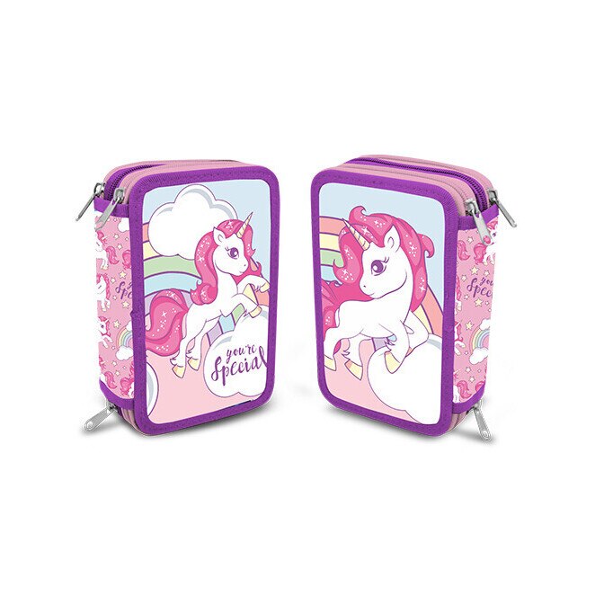 Penar triplu echipat, Kipling KL10855, multicolor 'You Are Special'