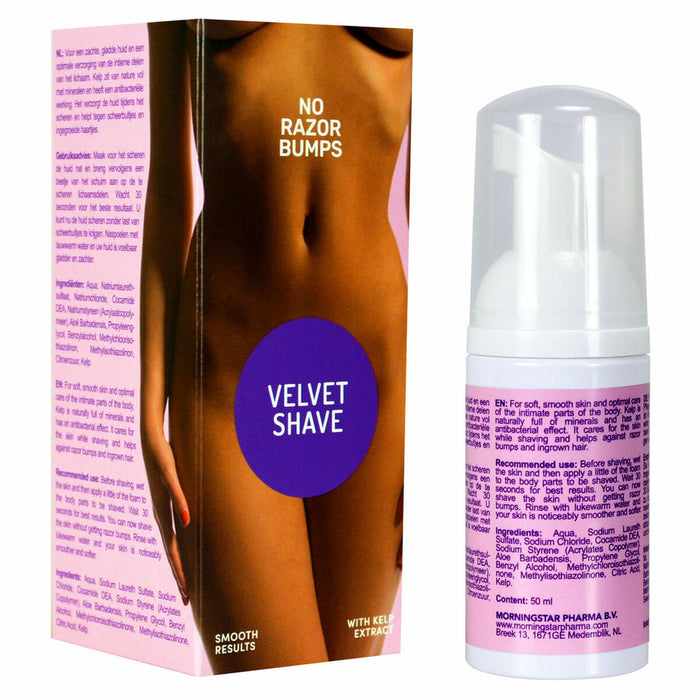 Cremă de Ras, Kruidvat, Velvet Shave, 150 ml