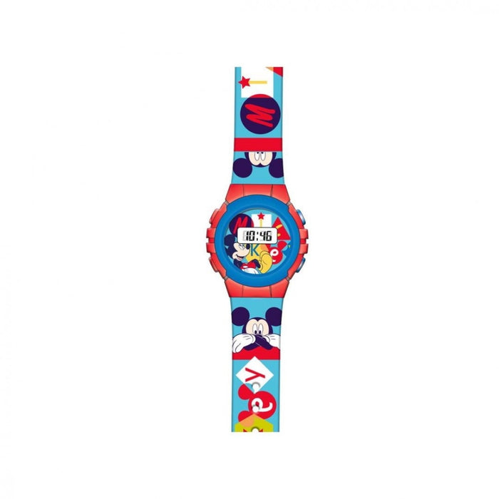 Ceas digital copii, Disney, Mickey Mouse, model 22135, multicolor