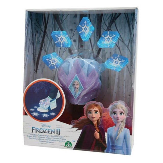 Proiector copii, Disney Frozen II, Ice Walker, mov și albastru