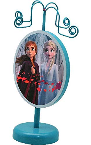 Cuier bijuterii din lemn, Frozen 2, model 20883, albastru
