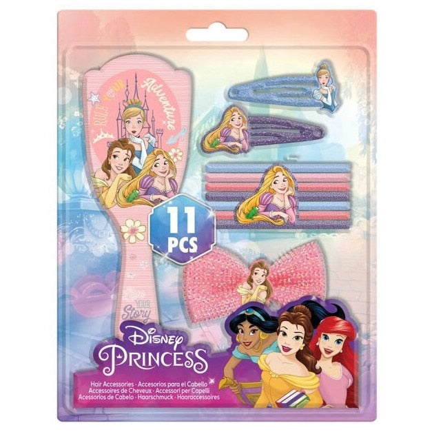 Set accesorii păr, Disney, Prințese, diverse culori