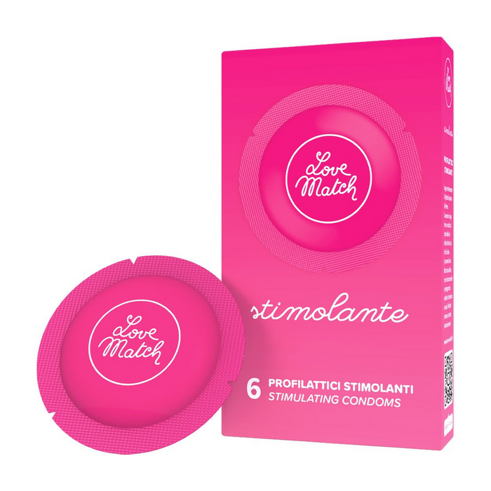 Prezervative stimulante, Lovewatch, 6 bucăți, latex natural