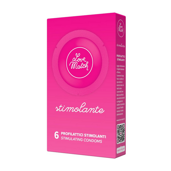 Prezervative stimulante, Lovewatch, 6 bucăți, latex natural