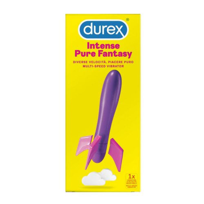 Vibrator clasic, Durex, Pure Fantasy, design conic, rezistent la apă