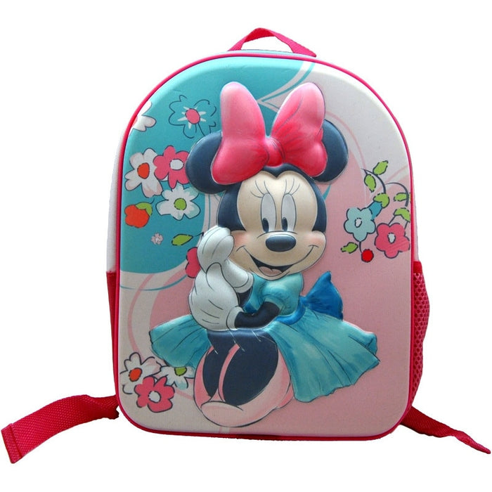 Geantă școală, Kids Euroswan, Minnie Mouse, 3D, 23 x 30 cm
