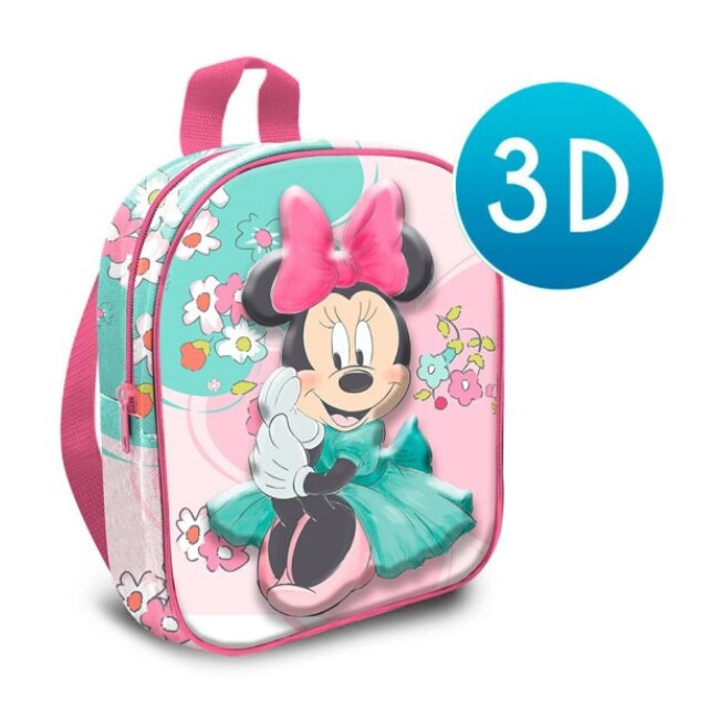 Geantă școală, Kids Euroswan, Minnie Mouse, 3D, 23 x 30 cm