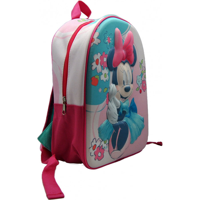 Geantă școală, Kids Euroswan, Minnie Mouse, 3D, 23 x 30 cm