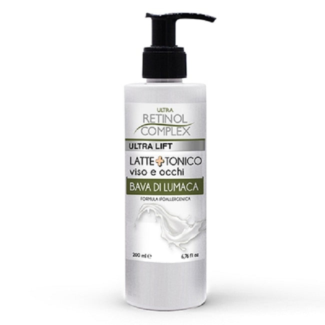 Lapte tonic demachiant, Ultra Retinol Complex, extract de melc, 200 ml