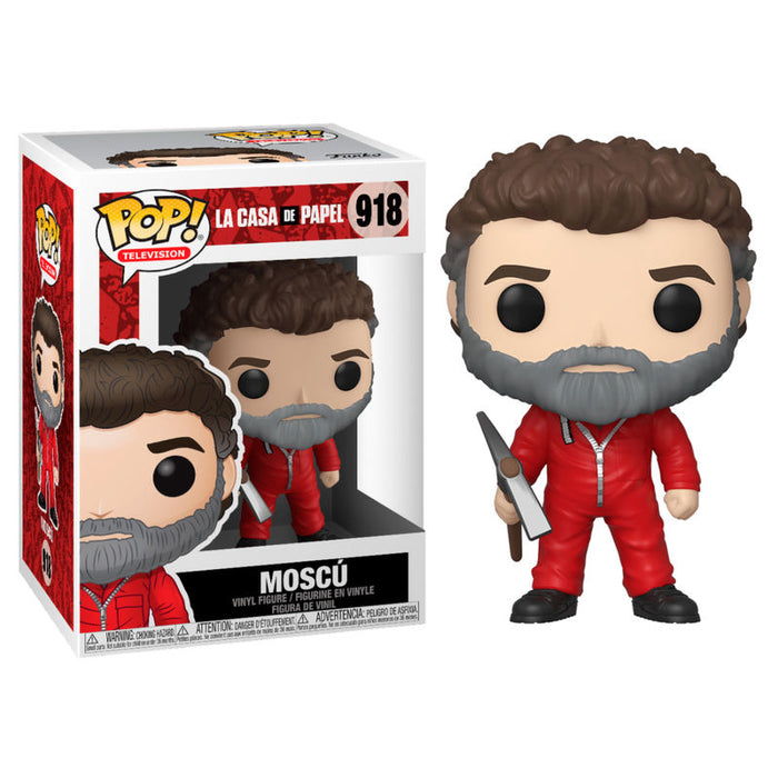 Figurină Funko, La Casa de Papel, Moscow, vinil, 9 cm