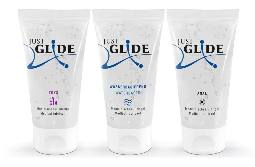 Set lubrifianți pe bază de apă, Orion, Just Glide, 3x50 ml