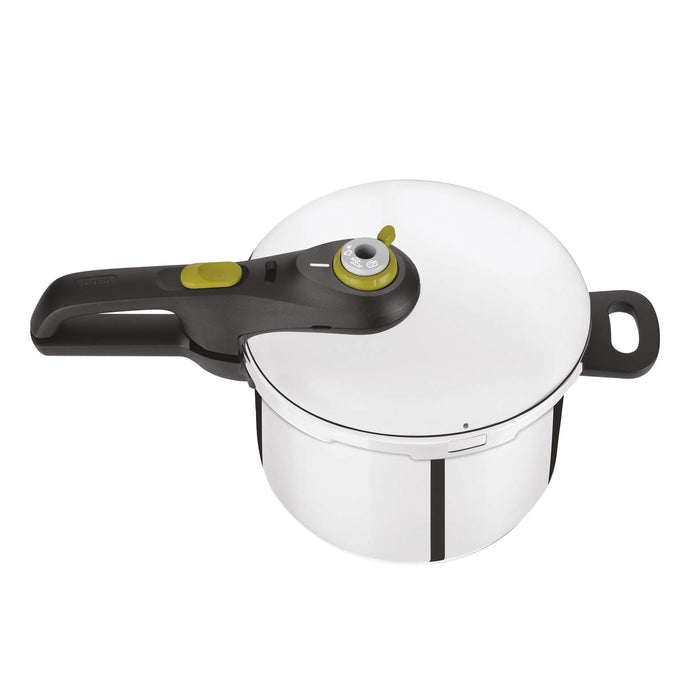 Oală sub presiune, Tefal, P2530737, oțel inoxidabil, 6 L