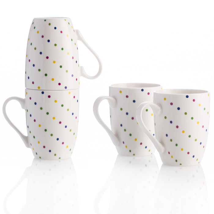 Set căni, Benetton Addige, porțelan, 360 ml