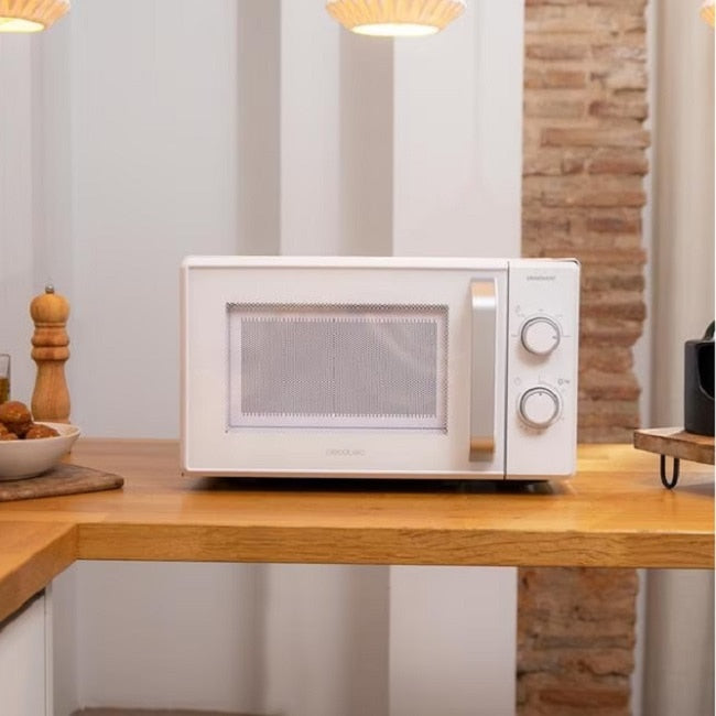 Cuptor cu microunde, Cecotec Grandheat 3020, alb, 20 l, 700W