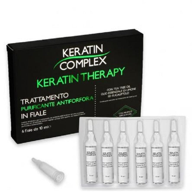 Tratament purificator anti-mătreață, Retinol Complex, 6 fiole x 10 ml