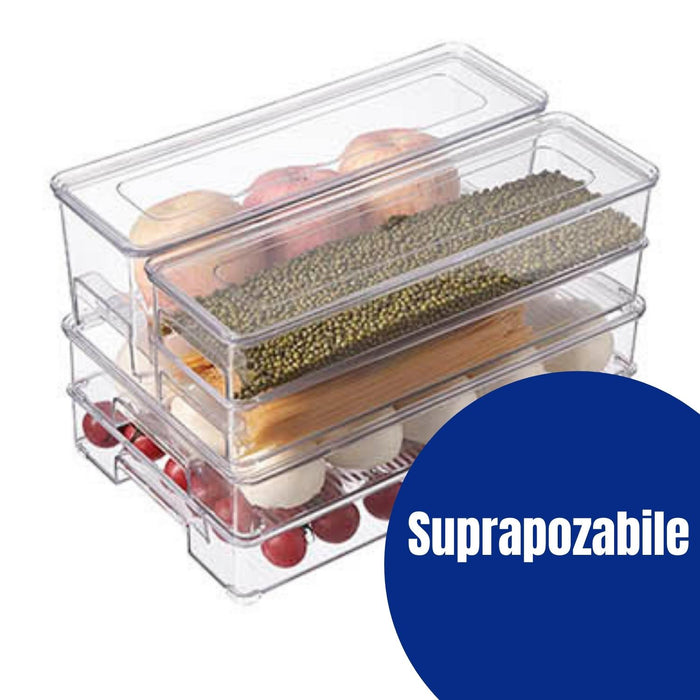 Organizator multifuncțional Quttin cu capac, 32,5 x 10 x 5,5 cm