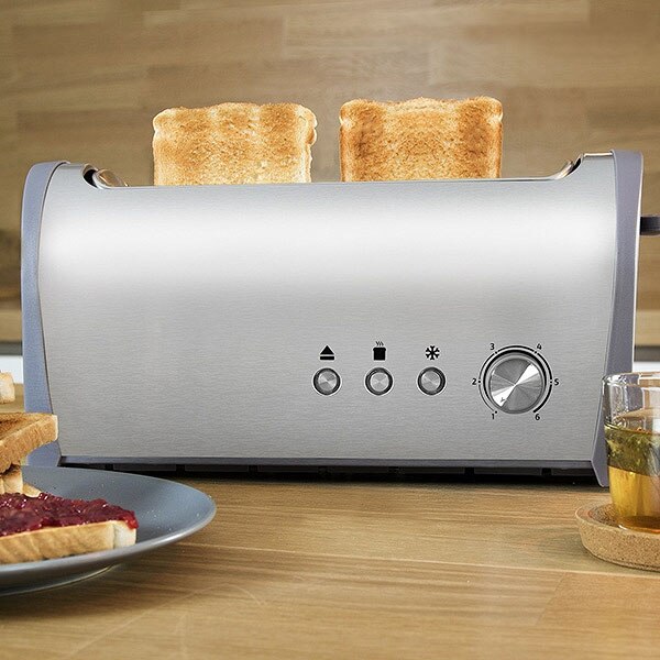 Prăjitor pâine, Taurus, Steel&Toast 1L, inox