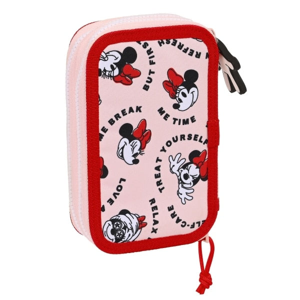 Penar cu accesorii, Disney Minnie Mouse, Me Time Roz, 28 piese