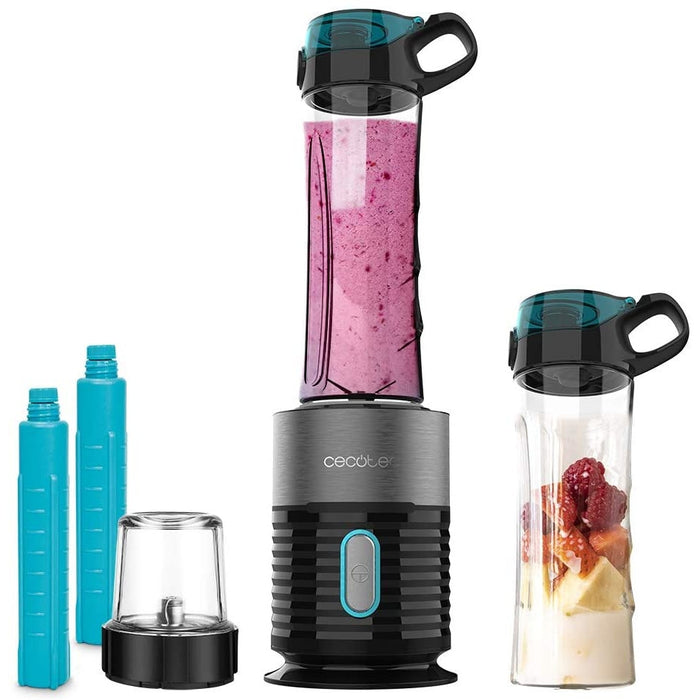 Mixer cu pahar, Cecotec, Power Titanium, 650W, Negru