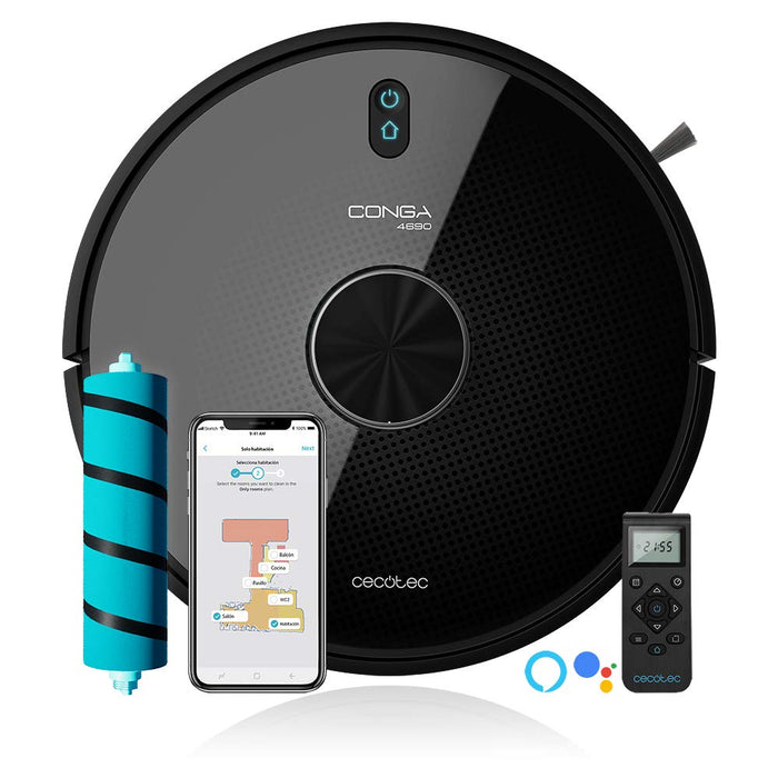 Robot aspirator Cecotec Conga 4690 Ultra, Wi-Fi, design compact