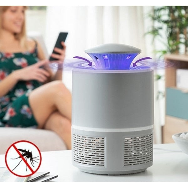 Lampă anti-țânțari, InnovaGoods Kl Twist, negru, compact