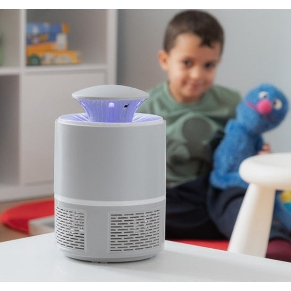 Lampă anti-țânțari, InnovaGoods Kl Twist, negru, compact