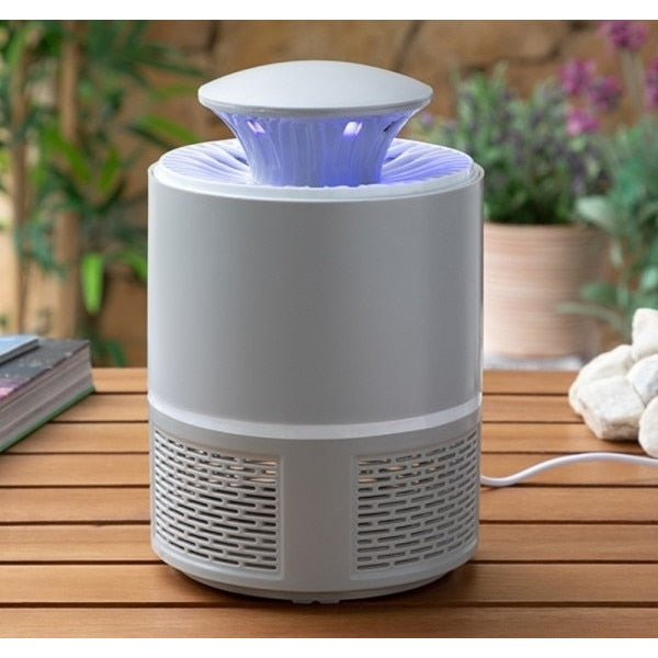 Lampă anti-țânțari, InnovaGoods Kl Twist, negru, compact